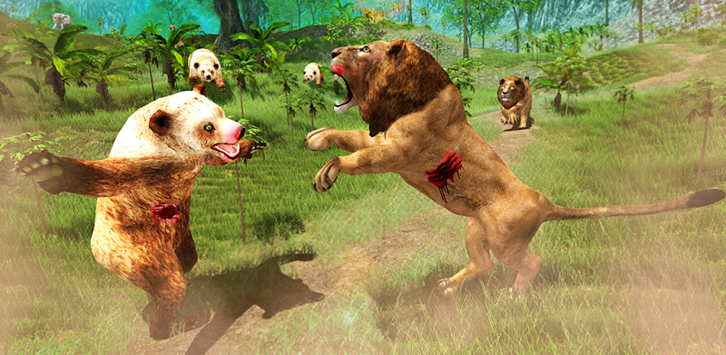 Lion Simulator Attack 3d Game
