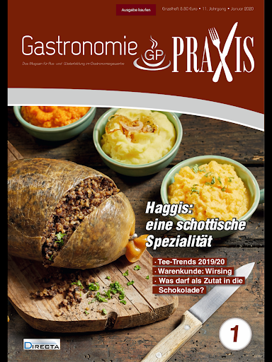 Android application Gastronomiepraxis screenshort