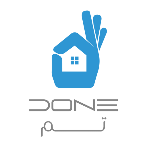 Done - تمام logo