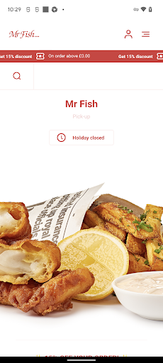 Android application Mr Fish screenshort