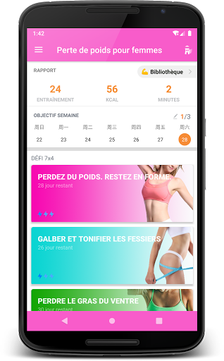 Aperçu de l'application