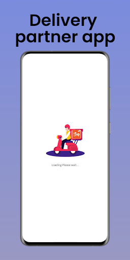 Android application BuyEat- Delivery Partner App screenshort