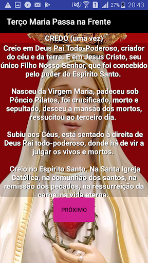 Terço Maria Passa na Frente Screen 2