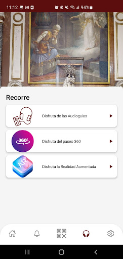 Android application Catedral de Buenos Aires screenshort