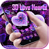 Love Heart Beat 3D theme icon