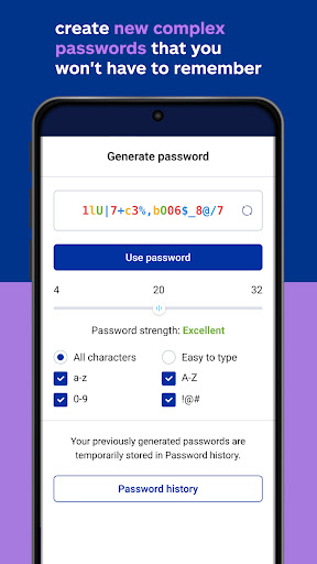 AIP Password Manager Screen 2