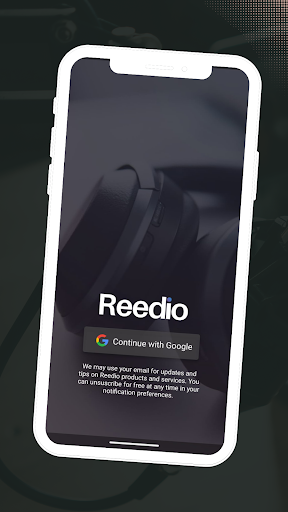 Android application Reedio - Listen, Learn, Grow screenshort