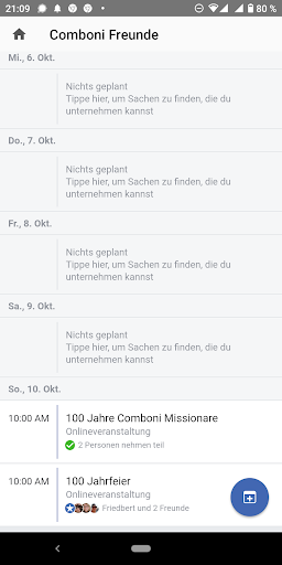 Comboni Freunde (Friends) Screen 3