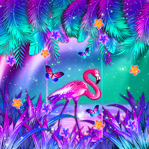Flamingo Fantasy - Wallpaper logo