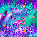 Cover Image of डाउनलोड Flamingo Fantasy - Wallpaper  APK