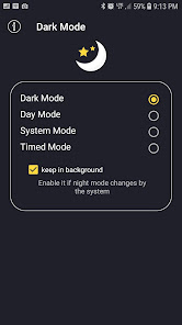 Captura 3 Dark Mode - Habilitador de mod android