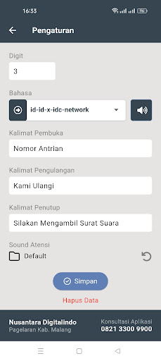 Antrian Queue Screen 3