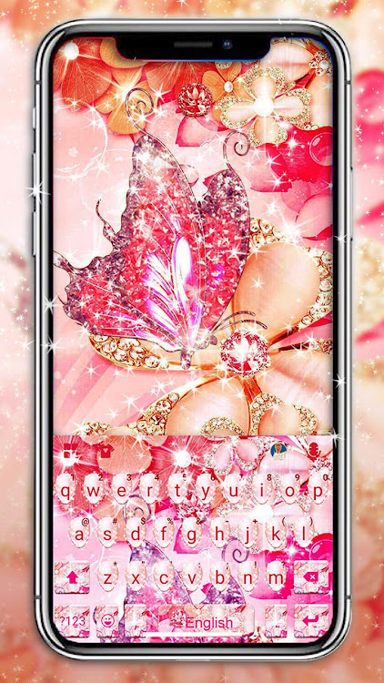 Luxury Floral Butterfly Keyboa - 1.0 - (Android)