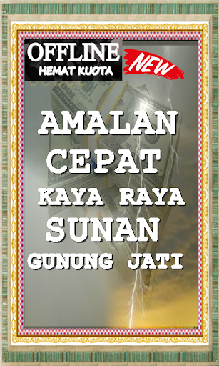 Amalan Cepat Kaya Raya Sunan Gunung Jati