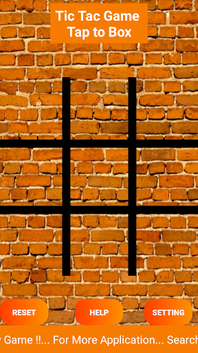 Android application Tic Tac Toe Game screenshort