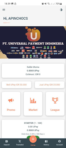 Universal Payment Screen 3