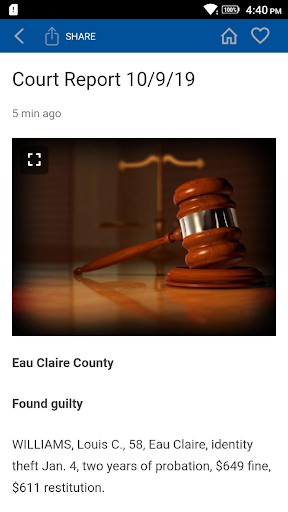 Eau Claire Leader Telegram Screenshot 4 - AppWisp.com