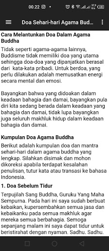 Kumpulan Doa Umat Budha Screen 3