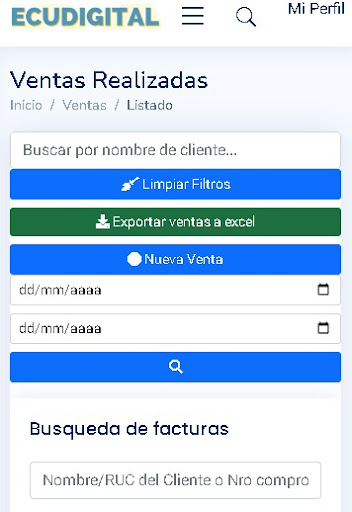 Android application Imprenta Ecudigital screenshort