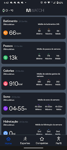 MWatch Screen 2