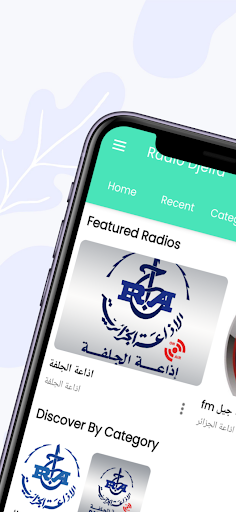 Android application Radio Djelfa screenshort