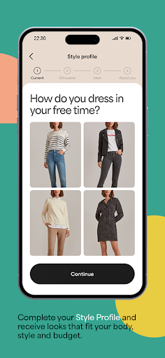 Android application Lookiero your Personal Shopper screenshort