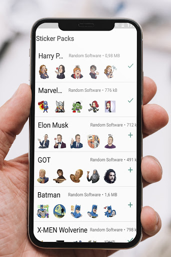 Android application Memesflix Sticker WAStickerApp screenshort