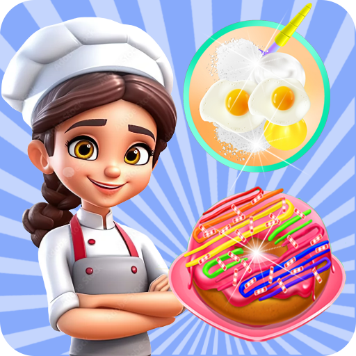 game girls cooking candy maker logo