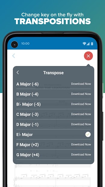 Imágen 5 Musicnotes Sheet Music Player android