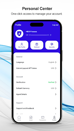 Aegis Wallet Screen 3