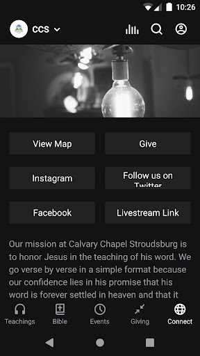 Calvary Chapel Stroudsburg Screen 3