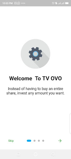 Android application Tv Ovo screenshort