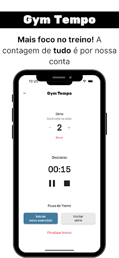 Gym Tempo - Contagem no treino Screenshot 4 - AppWisp.com