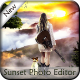 Sunset Photo Frames Editor HD icon