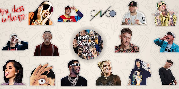 Stickers Reggaeton & Trap (WAStickers) Screenshot