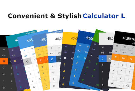 Calculator L - Stylish Calcula
