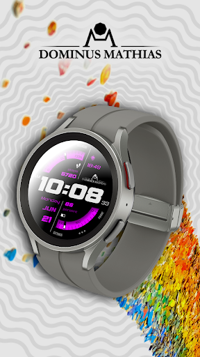 Android application DM | 002 Digital Watch Face screenshort