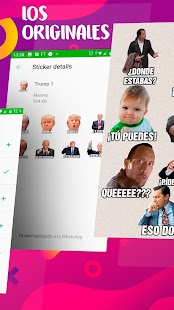 Memes con Frases Stickers en espaÃ±ol para WhatsApp Screenshot