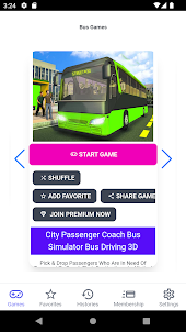 Fun Bus Games - Let's Drive