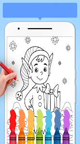 Christmas coloring book 2.1 APK + Mod (Unlimited money) untuk android