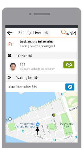 Oiii - Taxi & Rideshare app Screen 3