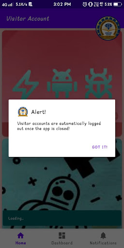 GWCET App Screen 2
