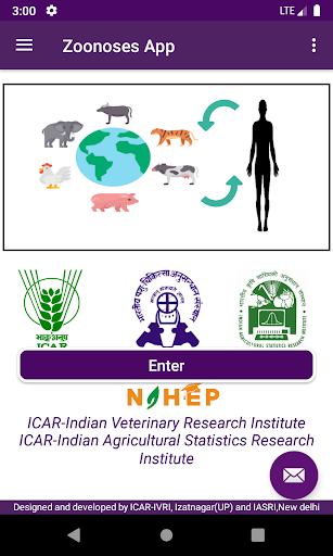 Android application Zoonoses App(ज़ूनोसेस एप्प) screenshort