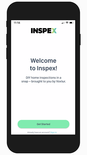 Android application Inspex by VoxturAnalytics Corp screenshort
