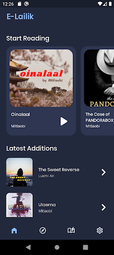Android application E-Lailik screenshort