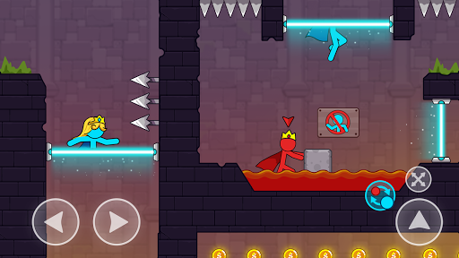 Red And Blue Stickman screenshots 2