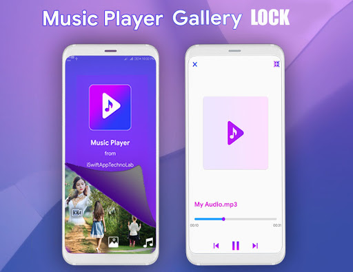 Android application Music Player Vault :Hide photo screenshort