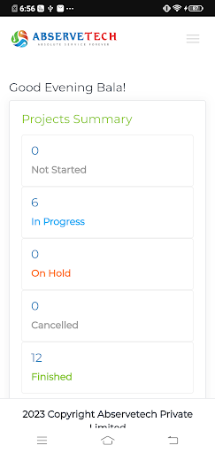 Android application Help Desk screenshort
