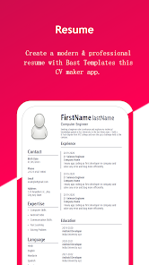 Captura de Pantalla 17 Resume Builder | My Begin android