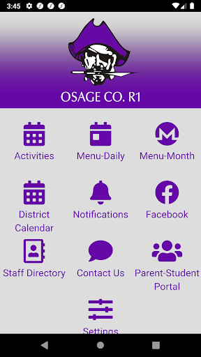 Android application Osage County R-I SD screenshort